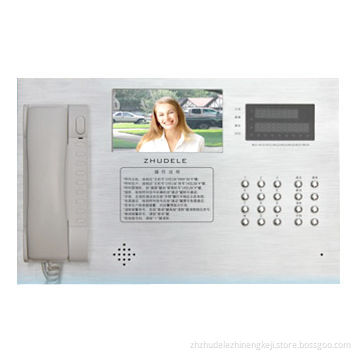Digital management center control of video door phone system